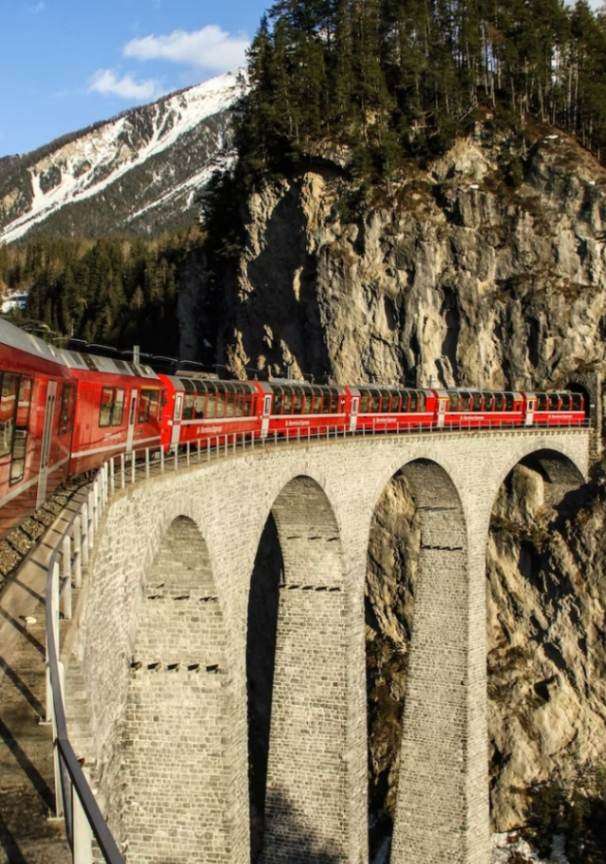 an exciting Swiss Alpha Train Adventure 2024