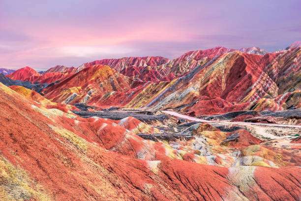 Explore  an exciting rainbow mountain China 2024