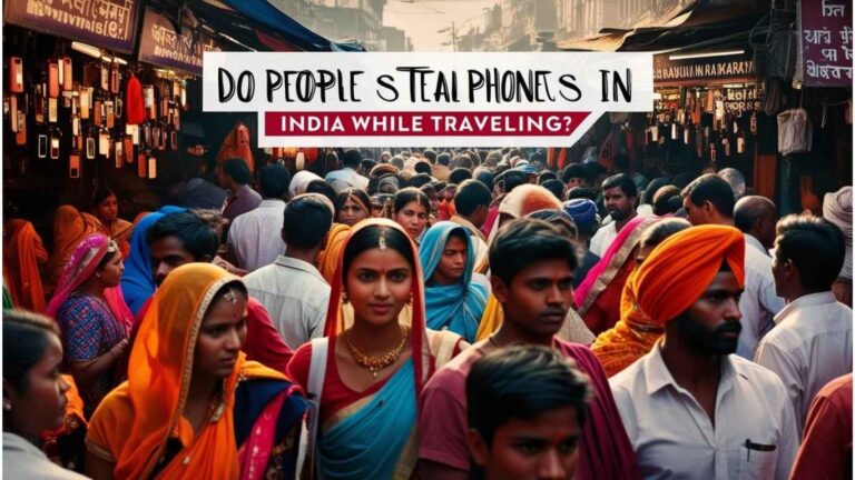 do people steal phones in india while traveling